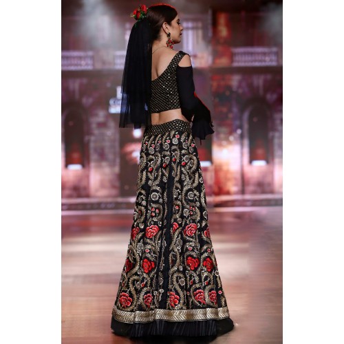 Black Jazmine Lehenga Choli