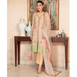 Peach Puff Jazmine Party Wear