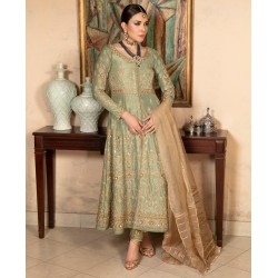 Laurel Green Jazmine Gown