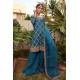Bice Blue Jazmine Party Wear