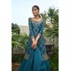 Bice Blue Jazmine Party Wear