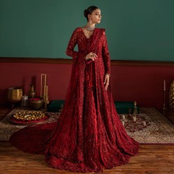 Madder Stokesia Gown and Lehenga Madder Stokesia Gown and Lehenga
