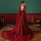 Madder Stokesia Gown and Lehenga Madder Stokesia Gown and Lehenga