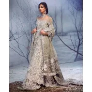 Sage Stokesia Gown and Lehenga