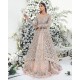 Peach Stokesia Gown and Lehenga Peach Stokesia Gown and Lehenga