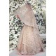 Peach Stokesia Gown and Lehenga Peach Stokesia Gown and Lehenga