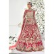 Crimson Glory Stokesia Lehenga Choli Crimson Glory Stokesia Lehenga Choli