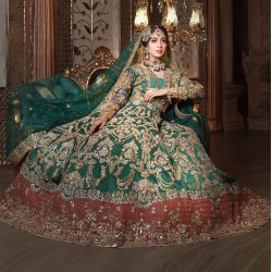 Persian Green Stokesia Gown