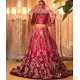 Cerise Stokesia Lehenga Choli