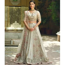 Off-White Stokesia Lehenga Choli