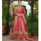Cerise Stokesia Farshi Lehenga