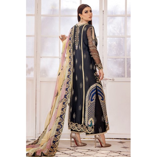 Black Stokesia Party Wear