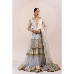 White Stokesia Farshi Gharara