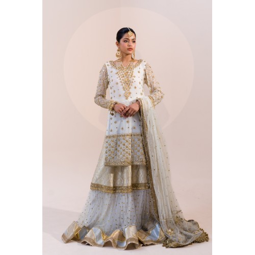 White Stokesia Farshi Gharara