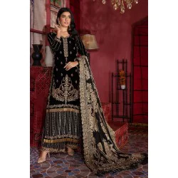Black Stokesia Trousers Suit