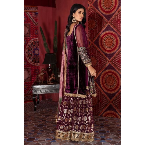 Amaranth Pink Stokesia Sharara