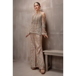 Desert Sand Stokesia Trousers Suit