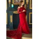 Burgundy Stokesia Saree Burgundy Stokesia Saree