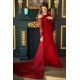Burgundy Stokesia Saree Burgundy Stokesia Saree