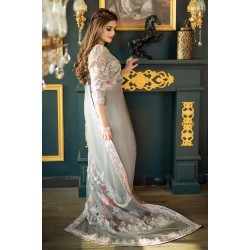 Gray Stokesia Saree Gray Stokesia Saree