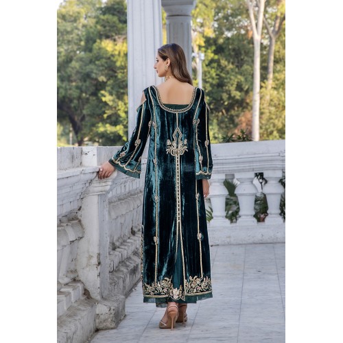 Teal Stokesia Jacket