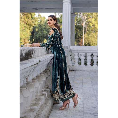 Teal Stokesia Jacket