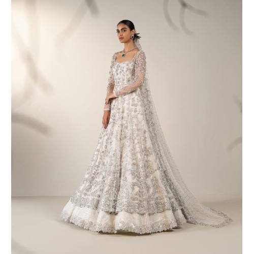 White Peony Pishwas and Lehenga White Peony Pishwas and Lehenga