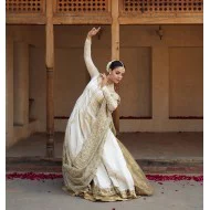 Isabelline Zephyr Kalidaar and Lehenga