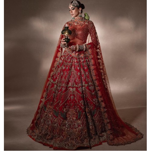 UP Maroon Zenobia Lehenga Choli UP Maroon Zenobia Lehenga Choli