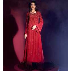 Fire Engine Red Zenobia Trousers Suit