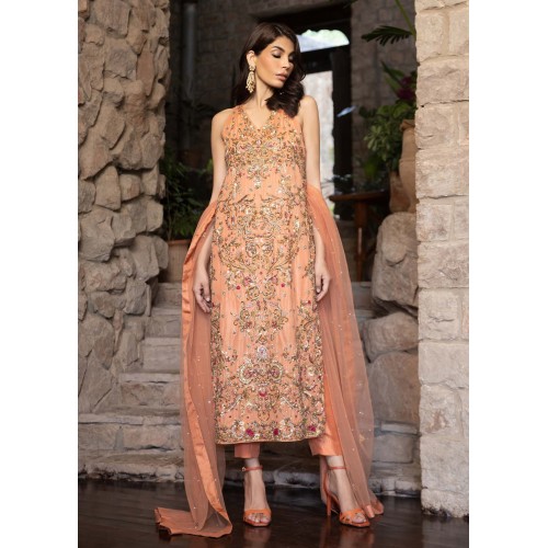 Atomic Tangerine Syringa Party Wear