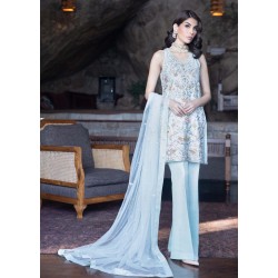 Light Blue Syringa Party Wear