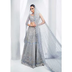 Powder Blue Scilla Lehenga Choli