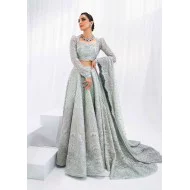 Light Cyan Scilla Lehenga Choli
