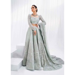 Light Cyan Scilla Lehenga Choli