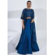 Polynesian Blue Scilla Jacket and Lehenga Choli