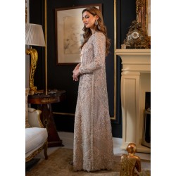 Apricot Scilla Gown with Ruffled Inner Apricot Scilla Gown with Ruffled Inner