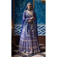 Electric Indigo Nemesia Lehenga Choli