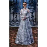 Powder Blue Nemesia Gown and Lehenga