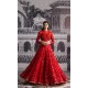 Pigment Red Nemesia Lehenga Choli