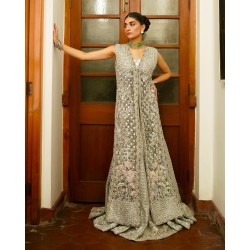 Stone Balsam Jacket and Lehenga Stone Balsam Jacket and Lehenga