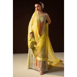 Sage and Safety Orange Balsam Trousers Suit Sage and Safety Orange Balsam Trousers Suit