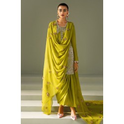 Olive Balsam Trousers Suit