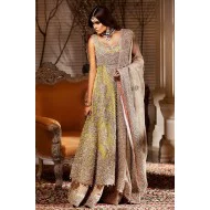 Olive Green Amaryllis Gown and Lehenga