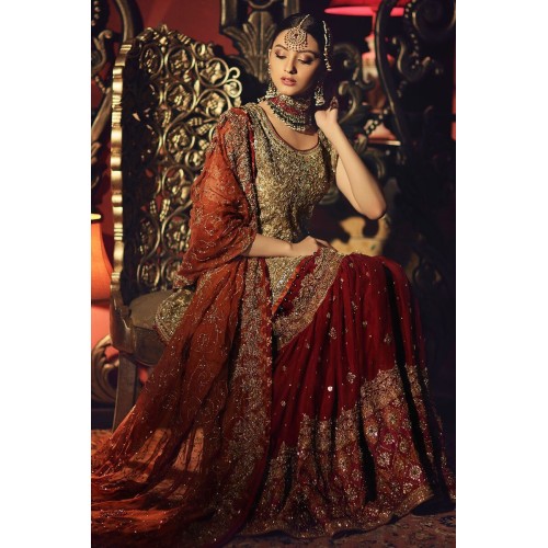 Chocolate Cosmos Amaryllis Gharara