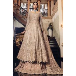 Nude Amaryllis Gown and Lehenga, Gown