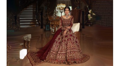 Feature Friday: The Rosewood Amaryllis Lehenga Choli - Where Elegance Meets Enchantment