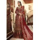 OU Crimson Red Amaryllis Gharara