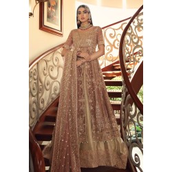 Brown Sugar Amaryllis Gown and Lehenga