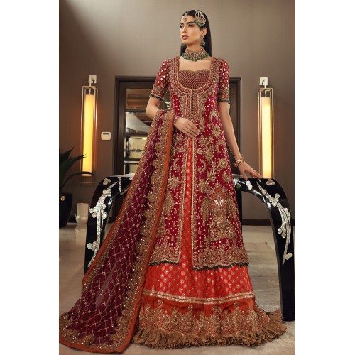 Chocolate Cosmos Amaryllis Gown